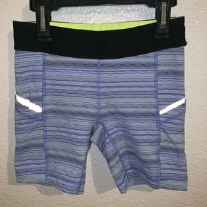 Lululemon Spandex reflective Shorts